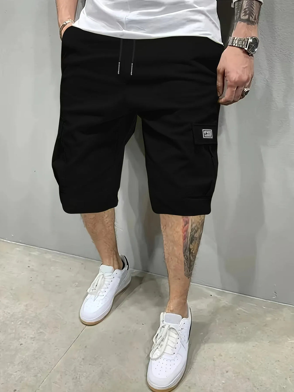 StreetFlex Men’s Utility Cargo Shorts