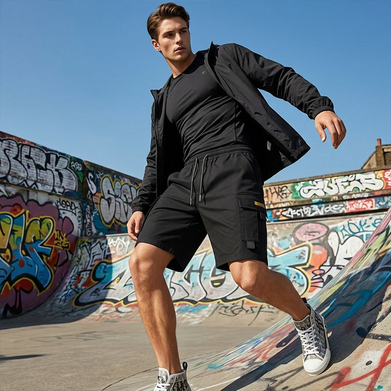 🌞 Spring Awakening: 50% Off! ✨ Men's Casual Drawstring Cargo Shorts – Practical Multi-Purpose Pockets, Reinforced Stitching & Relaxed Fit