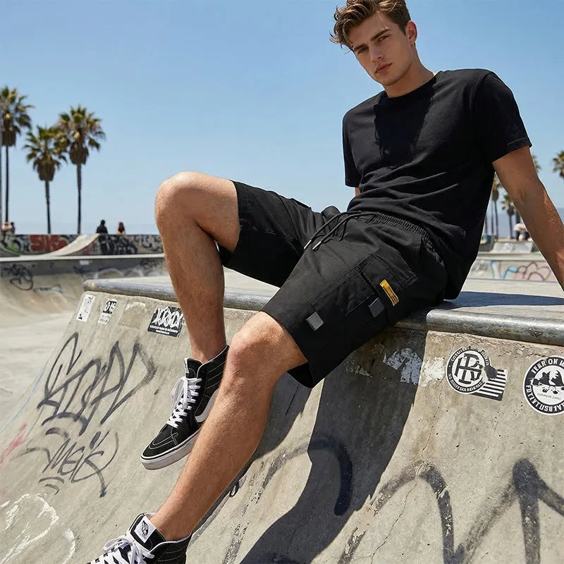 🌞 Spring Awakening: 50% Off! ✨ Men's Casual Drawstring Cargo Shorts – Practical Multi-Purpose Pockets, Reinforced Stitching & Relaxed Fit